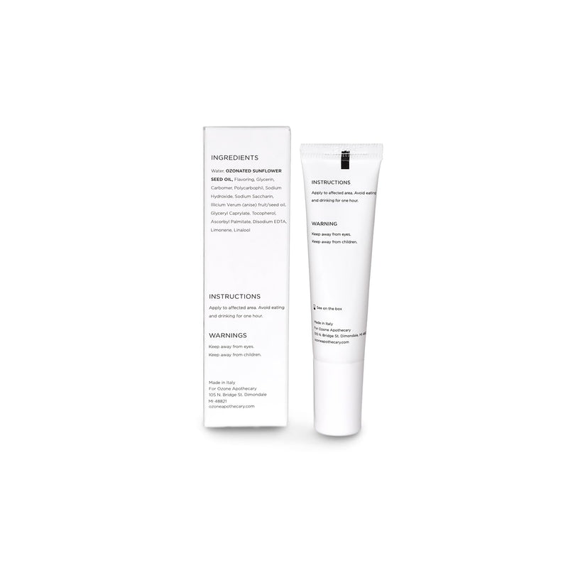 [Australia] - Oral Gel Ozone Oil Infused Gel Dental Care Antibiotic-Free Multipurpose for Promoting Healthy Mouth 