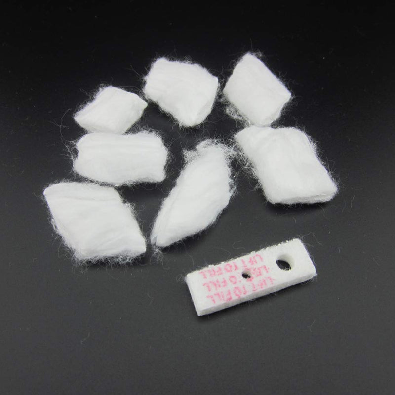 [Australia] - Universal Lighter Replacement Repair Kit Pack for Petrol Gas Fluid Lighter (Flint Stones, Flint Spring & Base Plate, Flint Wheel, Cotton, Wick, and Felt Pad) Kit 1 