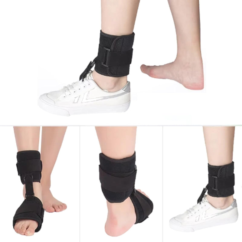 [Australia] - Wilsonzin foot lift splint for foot lift weakness, ankle joint orthosis, adjustable ankle stabilization & foot drop support. Helps with valgus foot, nerve injuries, leg muscle disorders 