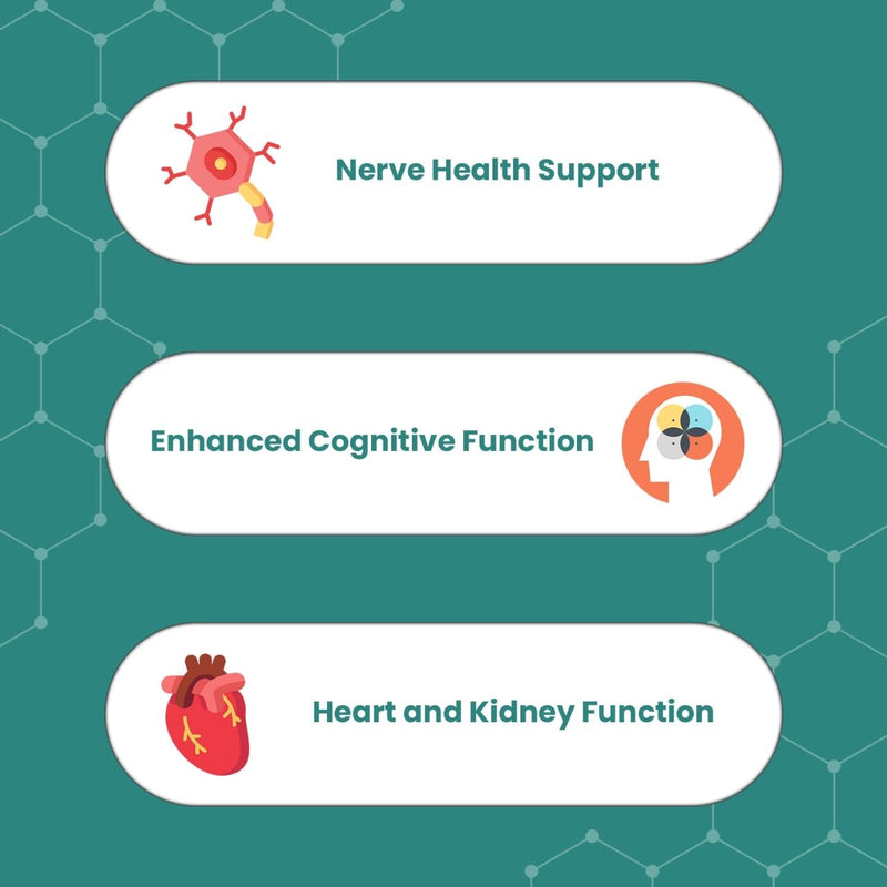 Vinco Benfotiamine 300mg - Vitamin B1 Thiamine High Strength for Heart & Kidney Support, 120 Vegan Capsules, Enhanced Cognitive Function, Energy & Antioxidants, Gluten & Allergen-Free - Made in UK