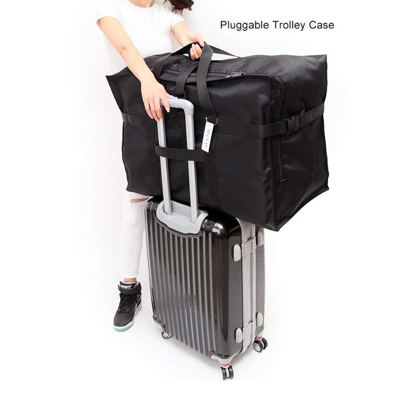 Travel Duffle Bag,Large Storage Bags,Foldable Weekender Bag,Overnight bag,Heavy Duty Travel Bag,Reinforced Carry Straps Gmy Dance Bag for Men And Women Camping,Moving,Hospital Large 100L