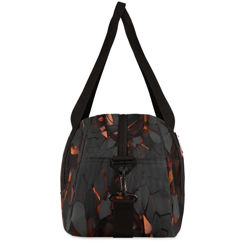 Basketball Duffel Bag for Kids Boys Girls, Small Sports Overnighter Weekender Bag for Sleepovers, Travel Carry On, Perfect for Basketball Practice, Dance, Gym, School Overnight Camping Essentials A01