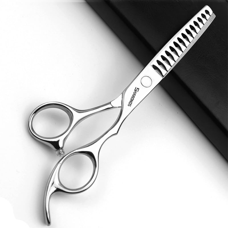 [Australia] - 6/6.5 Inch Professional Hair Scissors Hairdresser Hair Thinning Scissors (6" Flat-a) 6" Flat-a 
