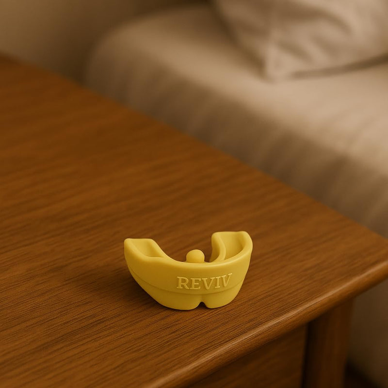 [Australia] - Reviv R2 Mouth Guard for Teeth Grinding & Clenching (Large) – Soft Silicone Night Guard, Pre-Formed Fit, Case Included – for Standard & Wide Jaws Large (Adults) 