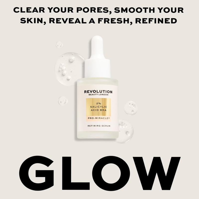 Revolution Pro Miracle 12.5% Vitamin C Face Serum, 1 oz | Matte Finish for Dark Circles, Redness & Blemishes, Vegan & Cruelty-Free, 0.11 fl oz