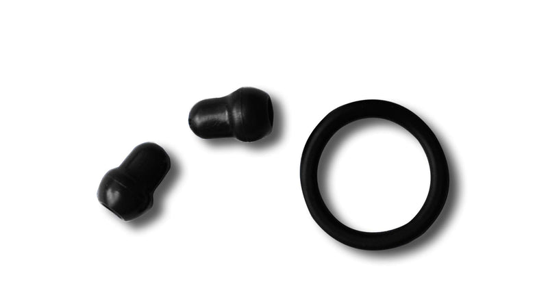 [Australia] - Classic Stethoscope - Sensitive Chest Piece for Monitoring Amplified Heart & Lung Sounds - Lightweight Design, Flexible Stethoscope Tubing - Extra Ear Tips & Non-Chill Ring - 32" Long, Black 
