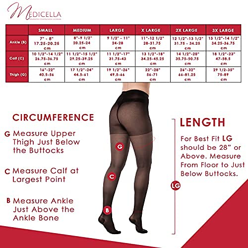 [Australia] - Open Toe Compression Pantyhose for Women 20-30 mmHg Made in USA Medical Quality Waist Sheer Stocking Circulation Travel & Daily Wear(2X-Large, Black) XX-Large 