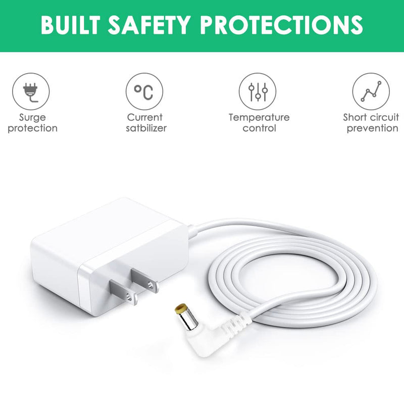 [Australia] - Replacement Charger Compatible with VTech DM221 DM221-2 DM223 DM251 Parent and Baby Units, Charging Cord for DM111 DM112 DM222 DM271 Parent Unit Sound Audio Baby Monitor Power Cord 