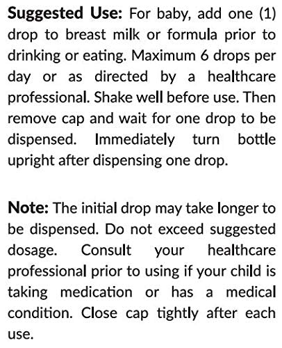 [Australia] - Kiddivit Baby Lactase Drops 1000 Units ‚Äì Gentle Digestive Support Enzyme Supplement ‚Äì 100 Daily Servings ‚Äì Built-in Dropper, Glass Bottle ‚Äì Gluten Free, Vegetarian, 1oz 