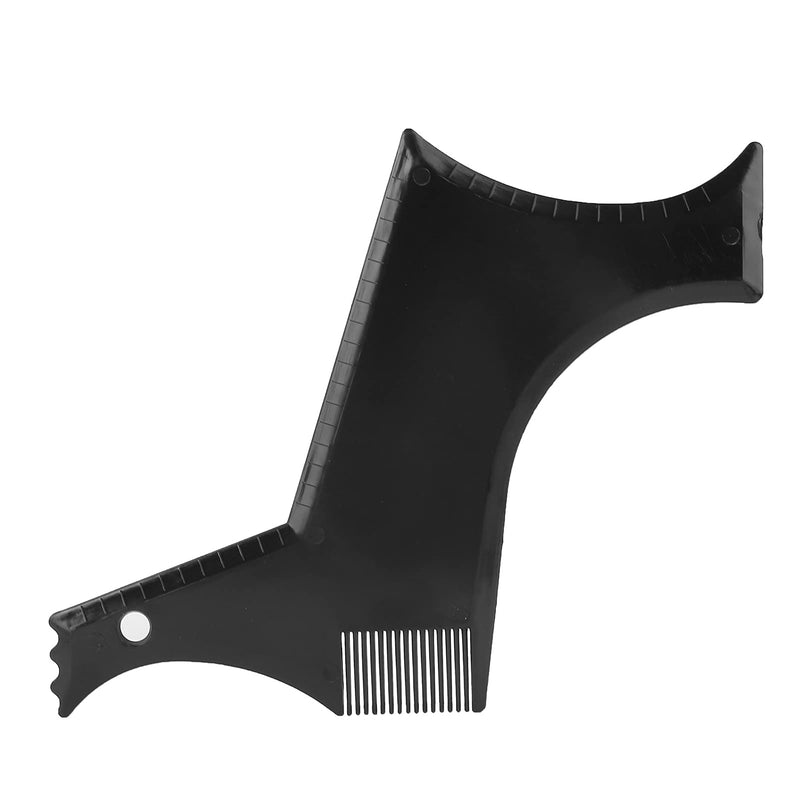 [Australia] - Beard styling comb, flexible stencil comb/contour comb/beard shaving comb, beard shaping and styling tool with integrated comb 