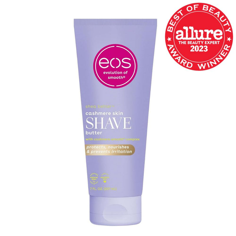 [Australia] - eos Cashmere Skin Collection Shave Butter- Vanilla Cashmere Scented, Non-Foaming eos Shaving Cream, 7 fl oz 7 Ounce (Pack of 1) 