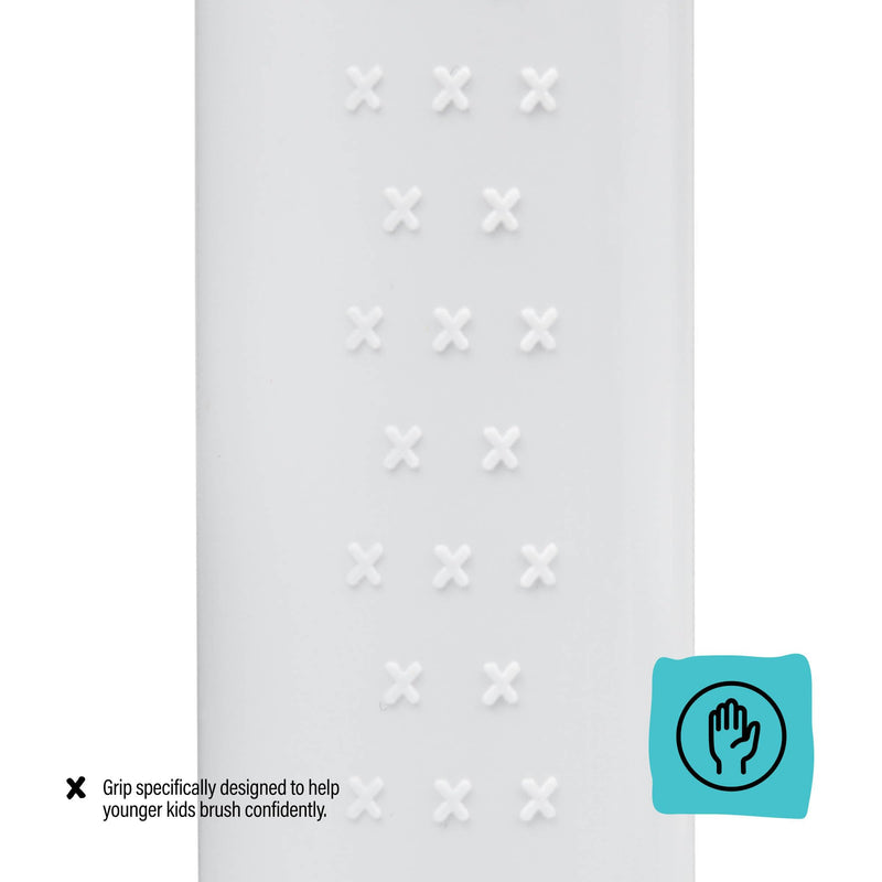 [Australia] - Kids Electric Toothbrush - Rechargeable Vibrating Toothbrush with Timer, Includes 6 Replacement Heads, Gently Cleans Little Teeth, for Girls and Boys, Kids & Toddlers Age 2+, Shark 