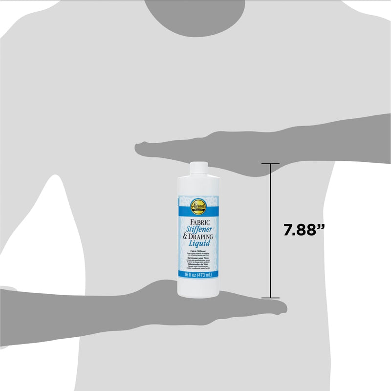[Australia] - Aleenes fabric stiffener &draping liquid, Clear, 16 ounces 16 Fl Oz (Pack of 1) 