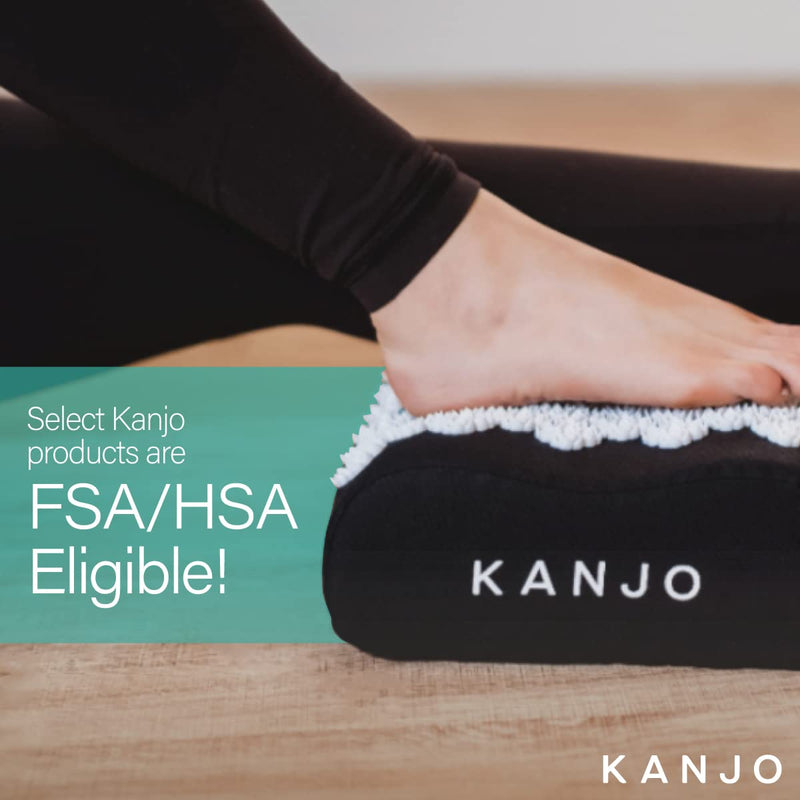 [Australia] - Kanjo Acupressure Cushion | Memory Foam Acupressure Pillow for Back and Sciatica Pain | 100% Cotton Linen Cover 