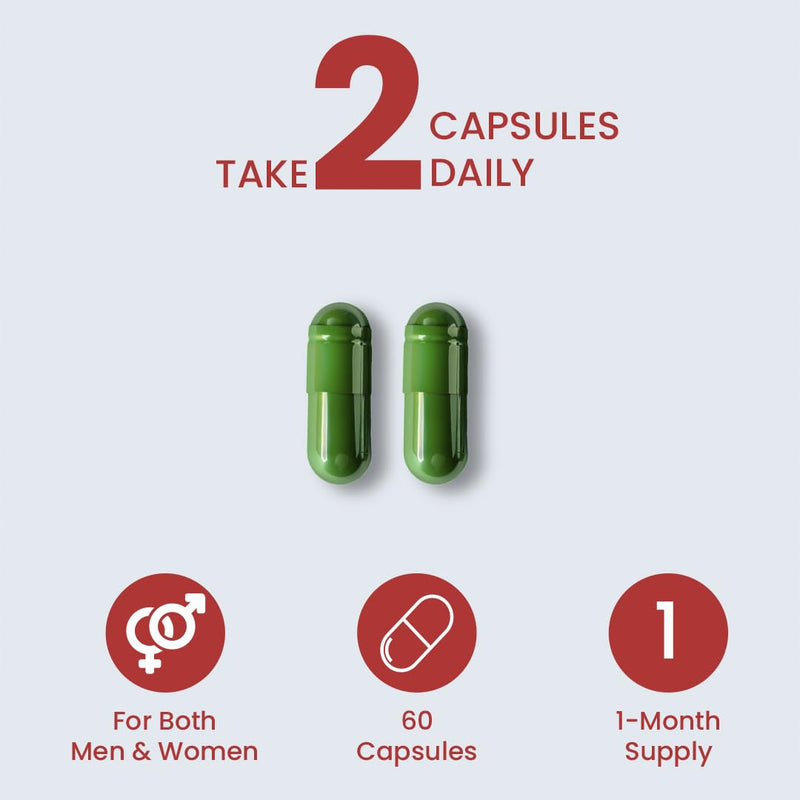 ZeroHarm Digestion Comfort – Probiotic & Prebiotic Blend with Enzymes, Amla & Inulin – Gut, Bloating & Digestive Support – Powered by Real Food Ingredients – 60 Vegan Capsules