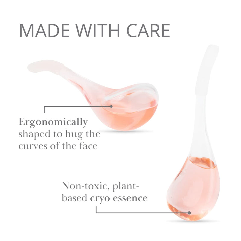 Jenny Patinkin Luxury Ice Globes for Face | 2 Pcs Facial Ice Roller for Face Women | Cooling Skin Care Tool for Facials | Facial Tools to Tighten | Reduce Puffiness & Redness. 2 Count Multicoloured