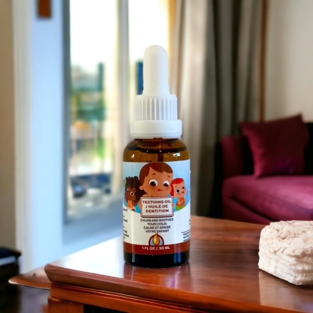 [Australia] - Punkin Butt Teething Oil - 1 oz - 100% Natural Teething Relief for Babies - Proprietary Blend includes Chamomile, Sunflower, Peppermint, and Clove Oil - Baby Teething Relief with No Added Chemicals Original Formula and Flavor 