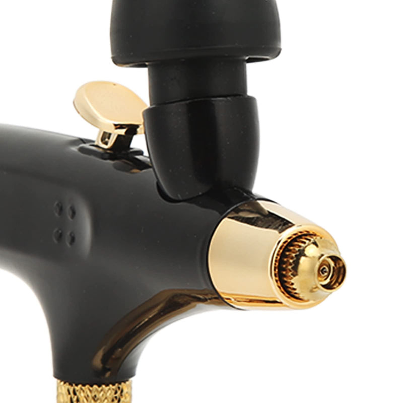 [Australia] - Fafeicy Oxygen Facial Airbrush, Oxygen Facial Airbrush, Airbrush, Oxygen Infusion Facial Spray Double Gravity Trigger Salon Beauty Device, Home (Black Set) 