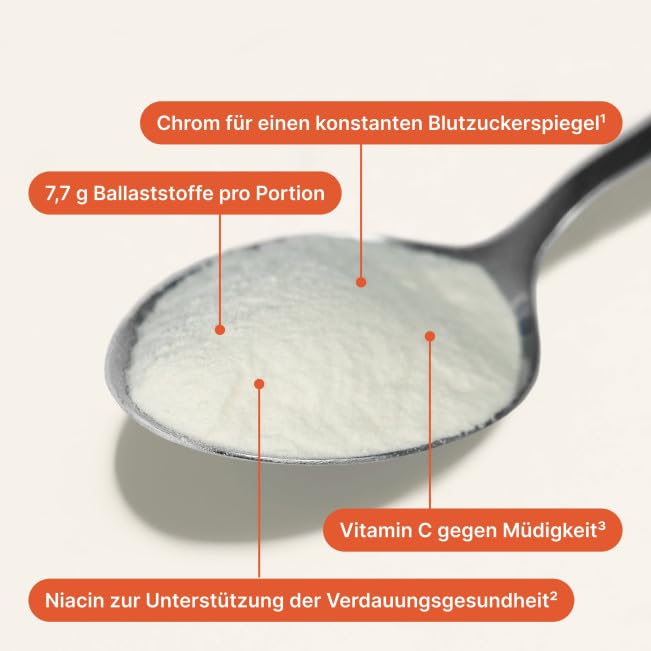 [Australia] - BRAINEFFECT DAILY FIBER - Sugar-free fiber powder with 9 fiber sources for digestion and appetite - Inavea™ mix with psyllium husks, vitamins & more - 330g (30 servings) 