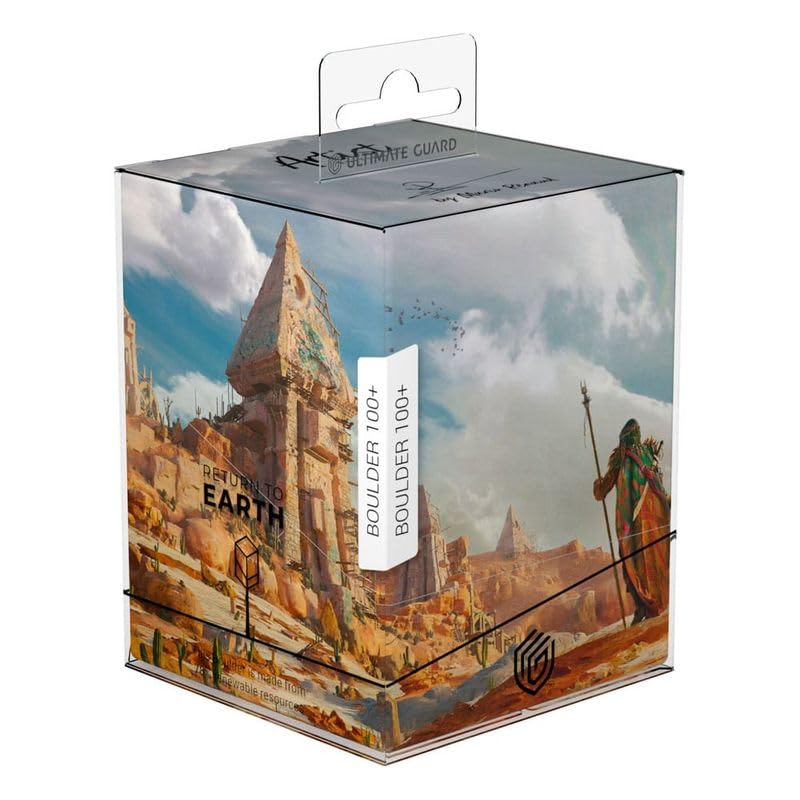 [Australia] - Ultimate Guard RTE Boulder 100 Artist Edition 2 Mario Renaud: The Search, Black, UGD-011359-235-011-00 
