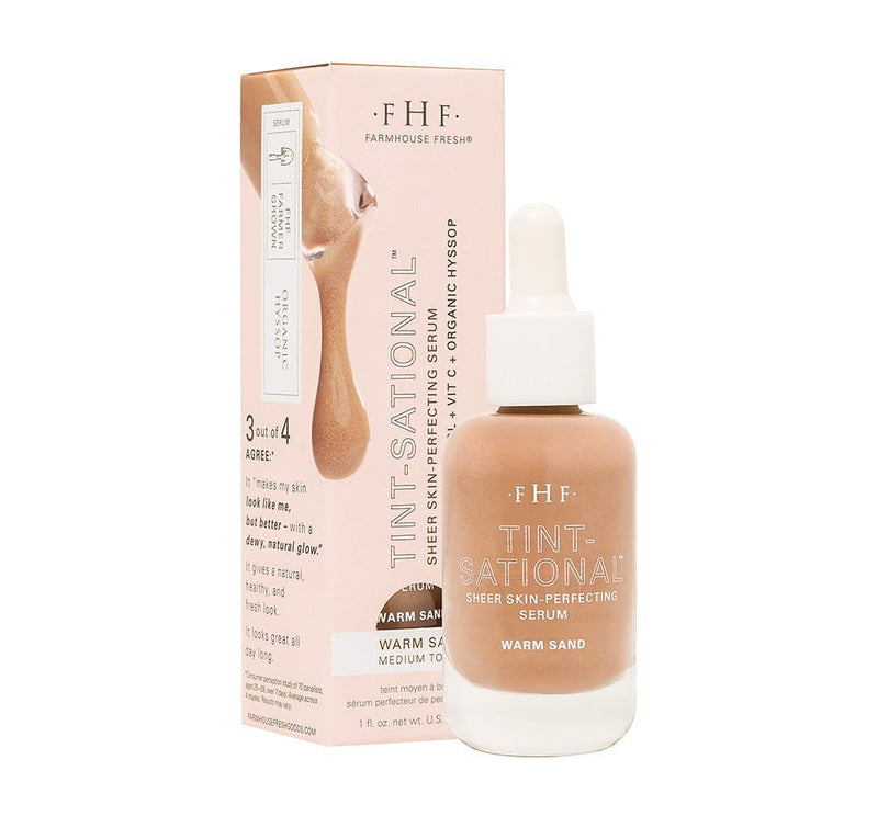 FarmHouse Fresh Tint-sational™ Sheer Skin-Perfecting Serum - Warm Sand, 1 oz