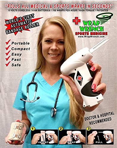 Wrap Wrench-A Professional Sports & Medical Wrap and Bandage Roller