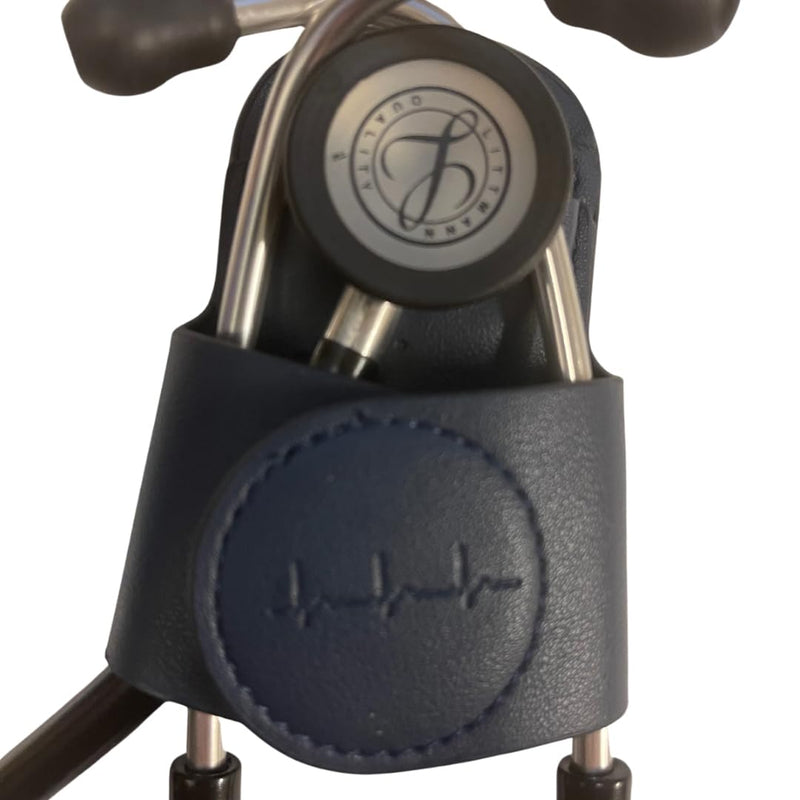 [Australia] - Magnetic Stethoscope Holster for 3M Littmann Stethoscope, MDF, & More. Stethoscope Holder Hip Clip Great for RN, MD, EMT, & Medical Student. (Black) Black 