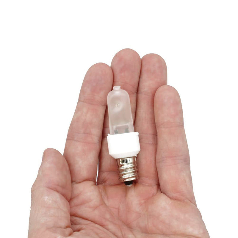 [Australia] - 60W 120V Xenon E12 Bulb Replacement for Kichler 5905fst by Technical Precision - T3 Xenon Lamp Replacement - E12 Candelabra Screw Base - Frosted - 2700K Warm White - 1 Pack 