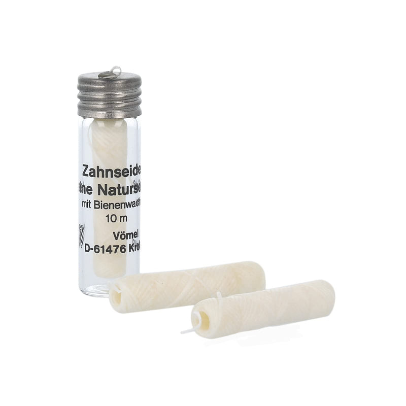 [Australia] - PureNature dental floss waxed with beeswax, natural silk 