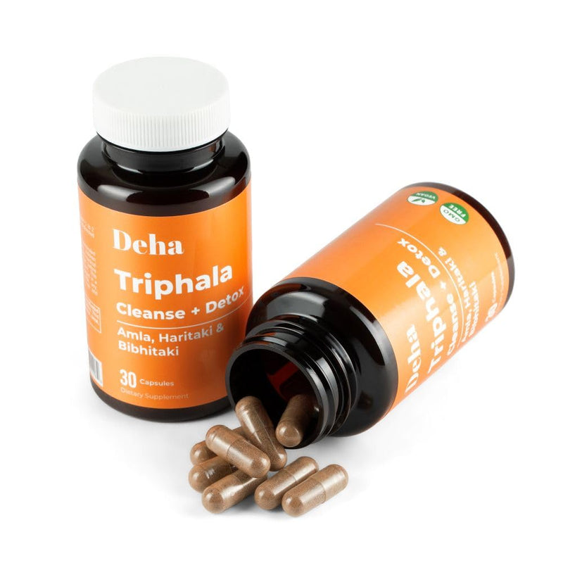 [Australia] - Triphala Capsules Immune Support & Digestive Health with Amla, Haritaki & Bibhitaki ‚Äì Gut Cleanse, Detox, Bloating Relief ‚Äì GMP Certified, Non-GMO, Vegan ‚Äì 30 Count 