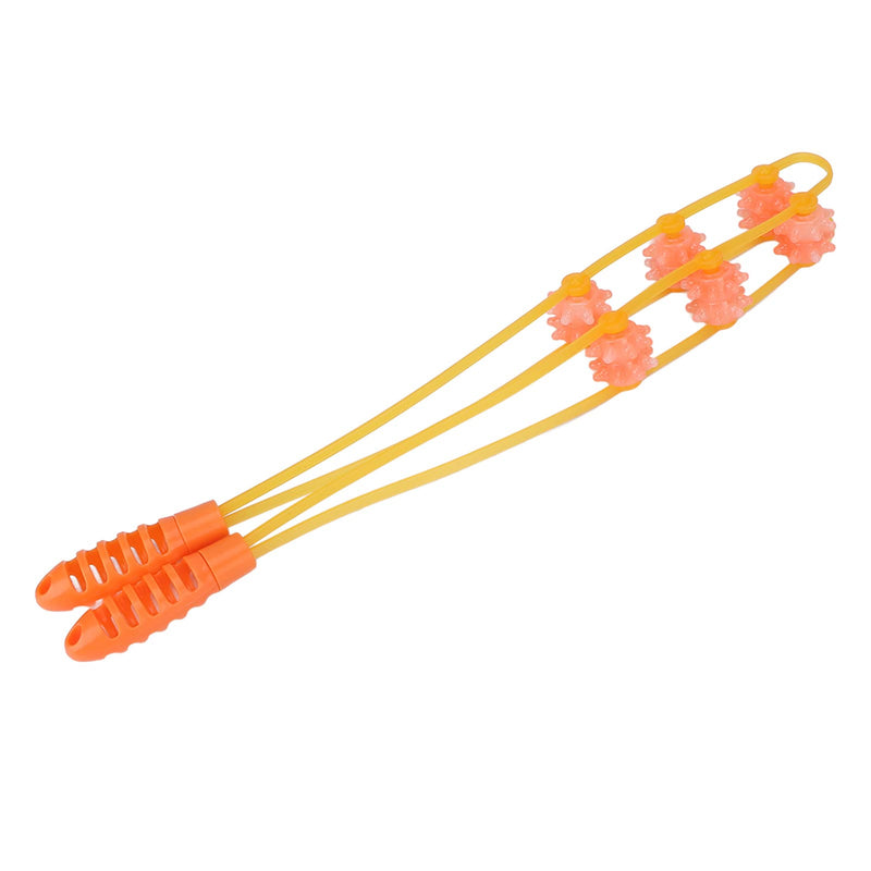 [Australia] - ZJchao Back Massage Roller Rope, Portable Handheld Maderoterapia Cellulite Massage Roller Rope Massage Strap for Back, Neck, Shoulders, Legs 