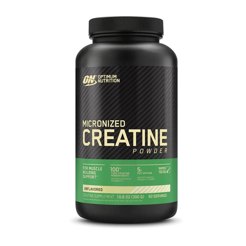 [Australia] - Optimum Nutrition Creatine Powder, Unflavored, 600 Gram 1.32 Pound (Pack of 1) 