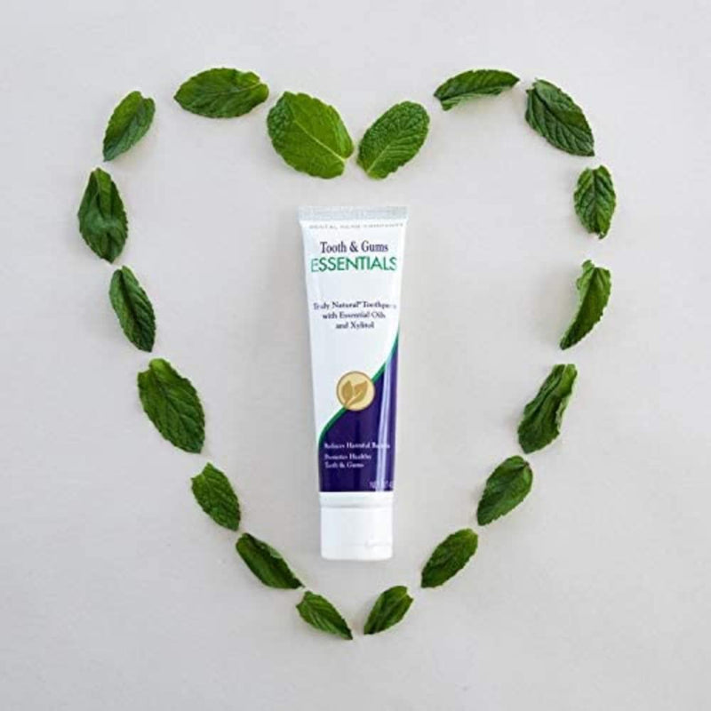 [Australia] - Dental Herb Company - Essentials Toothpaste - Truly Natural Fluoride-Free and SLS-Free - Superior Defense Against Bleeding and Irritated Gums, Dry Mouth, and Mouth sores. (4 oz.) 