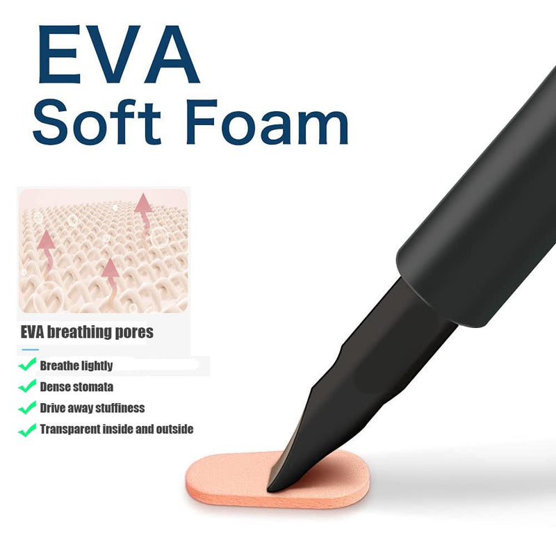 [Australia] - Eyeglass Nose Pads,20 Pairs of Soft Foam Nose Pads Cushion for Glasses, Eyeglasses, Sunglasses, (Drop-shaped/16 * 8mm) (Skin Color) Skin Color 