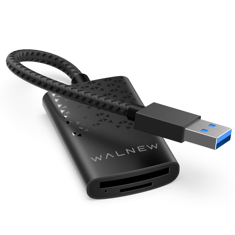 WALNEW Travel Duffel Bag & SD 4.0 USB 3.0 Memory Card Reader Bundle