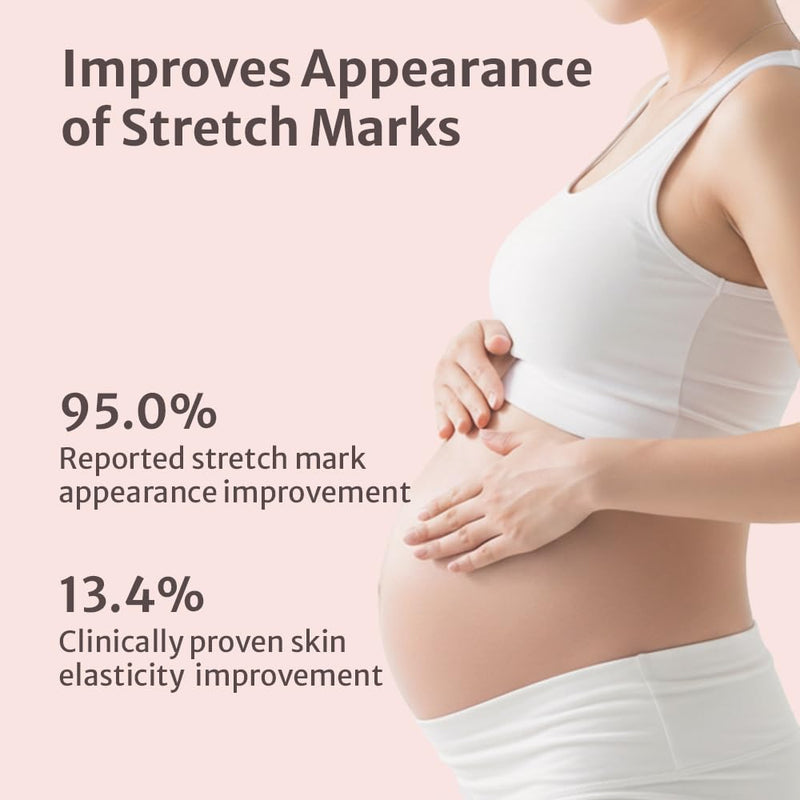 [Australia] - Pregnancy-Safe Advanced Stretch Mark Cream for Maternity - K-Beauty Elasticity Boost Formula with Panthenol & Allantoin - Clean & Vegan - 6.76 fl oz 