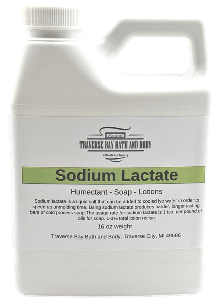 [Australia] - Sodium Lactate, 16 oz, Safety Sealed Container. 60% Concentration USP Natural Preservative Made in The USA 