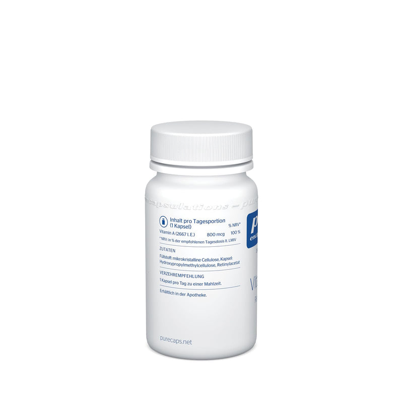 [Australia] - Pure Encapsulations® -VITAMIN A - 60 capsules 