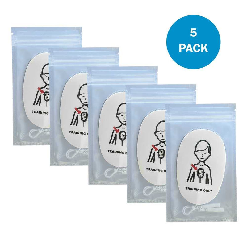 [Australia] - WNL Products AED Trainer Pads - 5 Pack Replacement Practi-Trainer Pads XFTAP Compatible with WL120ES10 and WL220ES0 AEDs (Child) Child 