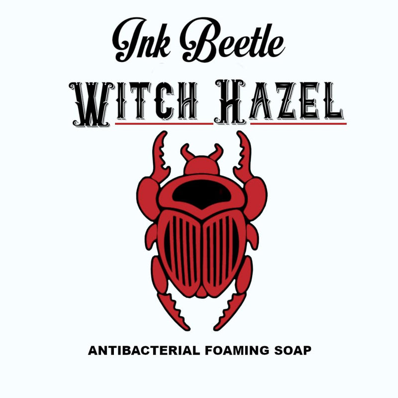 [Australia] - Witch Hazel Anti-Bacterial Foaming Soap, For Tattoos and Piercings, Premium Tattoo Care, 7 Fl Oz (207ml) 