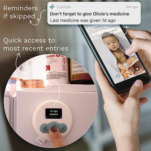 [Australia] - Smart Milk Tracker - Bottle Cub: On-The-Spot One-Press Baby Care Logger, Reminders, Notifications, Routines, Multiple Caregivers, Pediatrician & Expert Support 