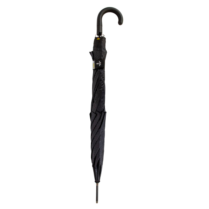ShedRain Vortex V2 Windproof Stick Umbrella, Auto Open, Assorted Vex Black