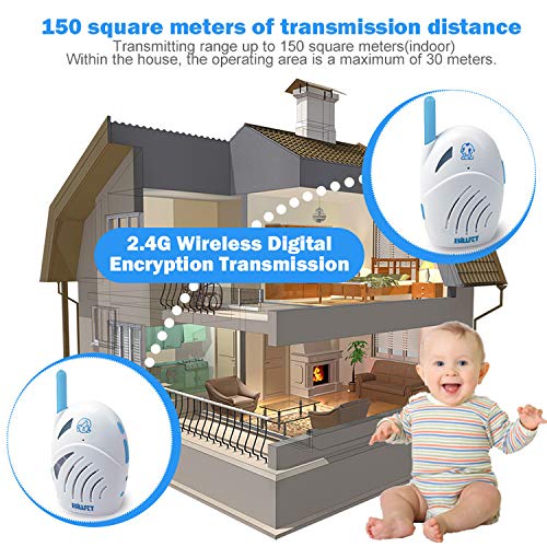 [Australia] - Audio Baby Monitor Intercom walkie-Talkie Two-Way Portable USB Charging USB Charger 
