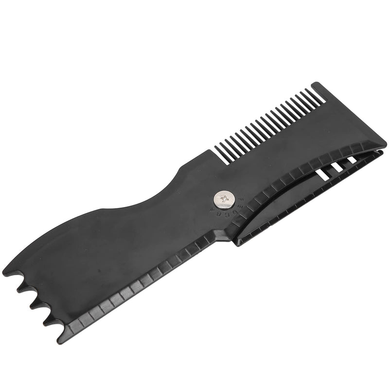 [Australia] - Adjustable Beard Shaping Tool with Comb and Styling Template, Compact Shaving Template, Beard Stencils Beard Grooming Beard Stencil, Men's Beard Shaping Stencil Twisted Beard Styling Tool 