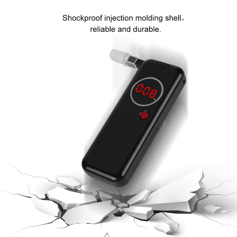 [Australia] - Tosuny Breathalyzer, Portable Breathalyzer Professional Breathalyzer, Fast Responding Breathalyzer with Digital Red LCD Display 