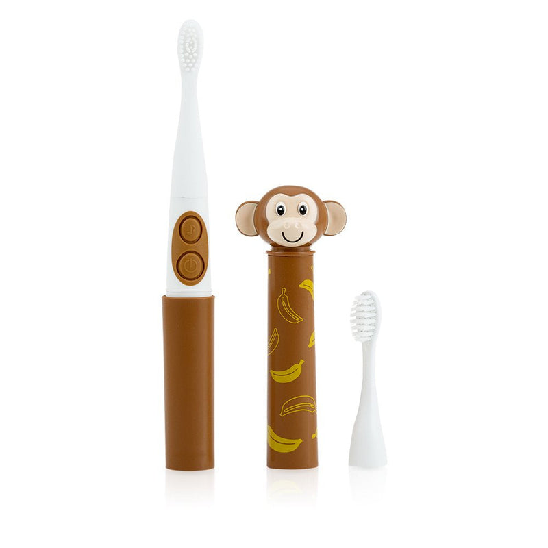 Nuby Electric Toothbrush with animal character, Monkey