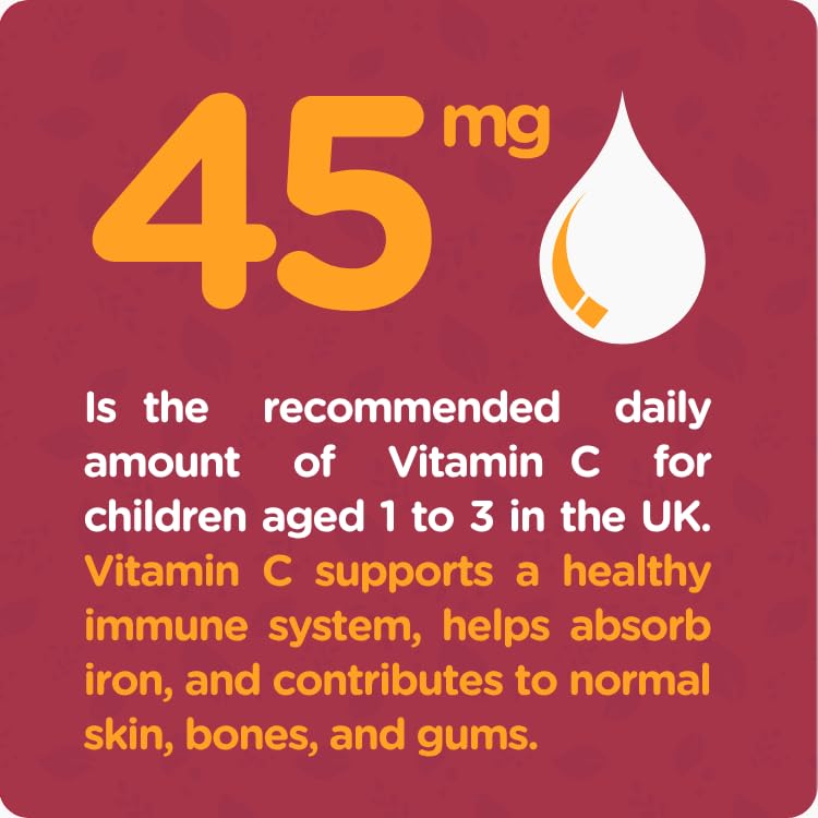 Colief Vitamin C Drops for Babies | Daily Immune Support for Infants Age +1 | Diary, Gluten and Preservative Free | Supports Development of Healthy Bones and Teeth | 600 Drops