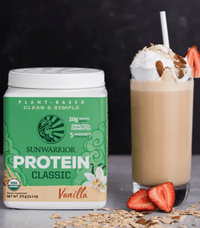 Plant-Based, Warrior Protein Warrior Classic Vanilla 375g