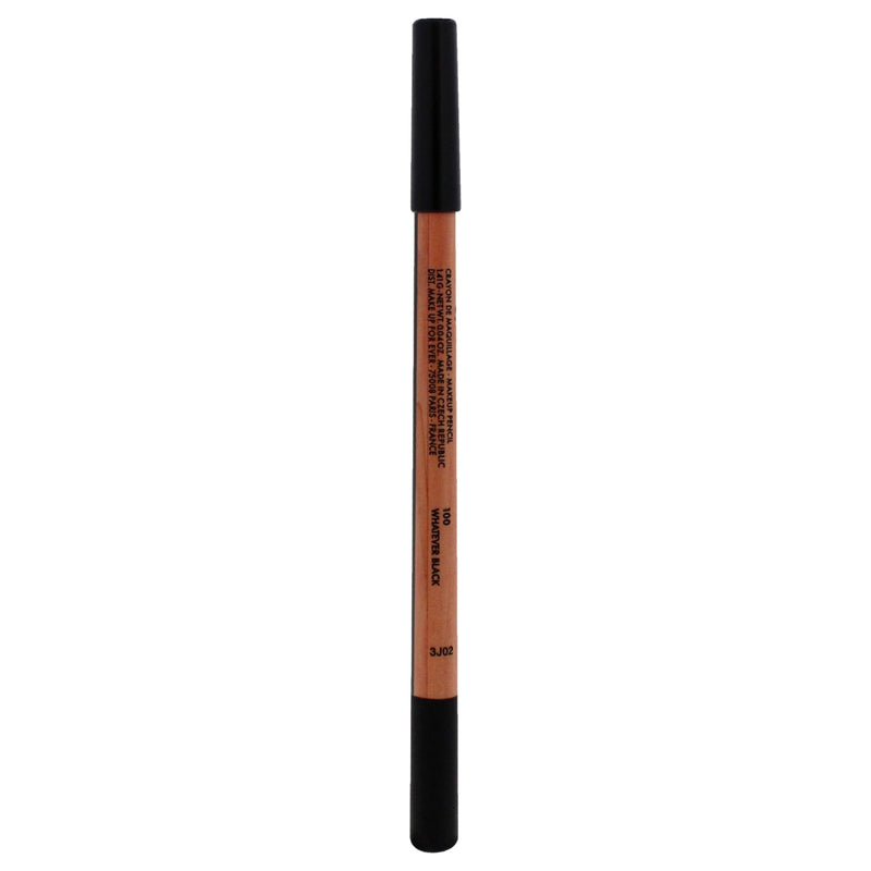 [Australia] - Artist Color Pencil - 100 Whatever Black by Make Up For Ever for Women - 0.05 oz Makeup 