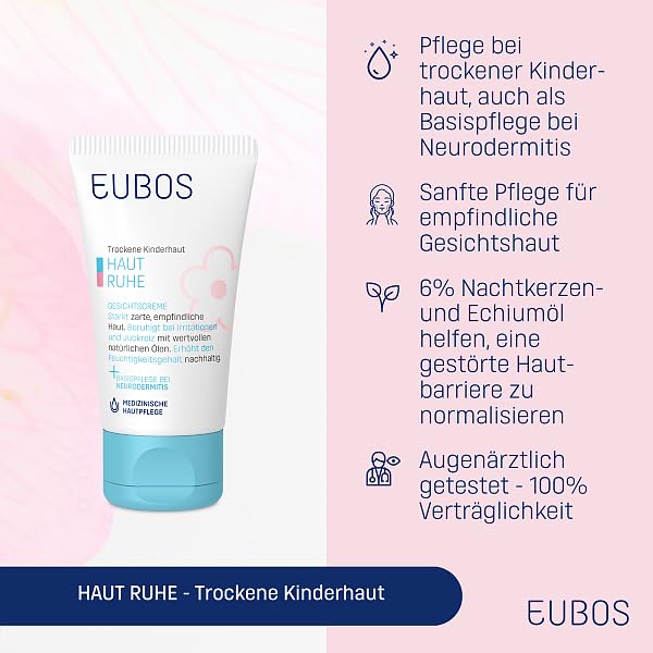 [Australia] - EUBOS SKIN CALM | Face cream | Gentle care for sensitive and dry children's and baby skin | Protects and soothes | Skin compatibility dermatologically confirmed | 30ml 30 ml (pack of 1) face cream 30ml 